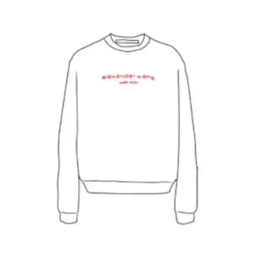 Alexander Wang ロゴ スウェットシャツ