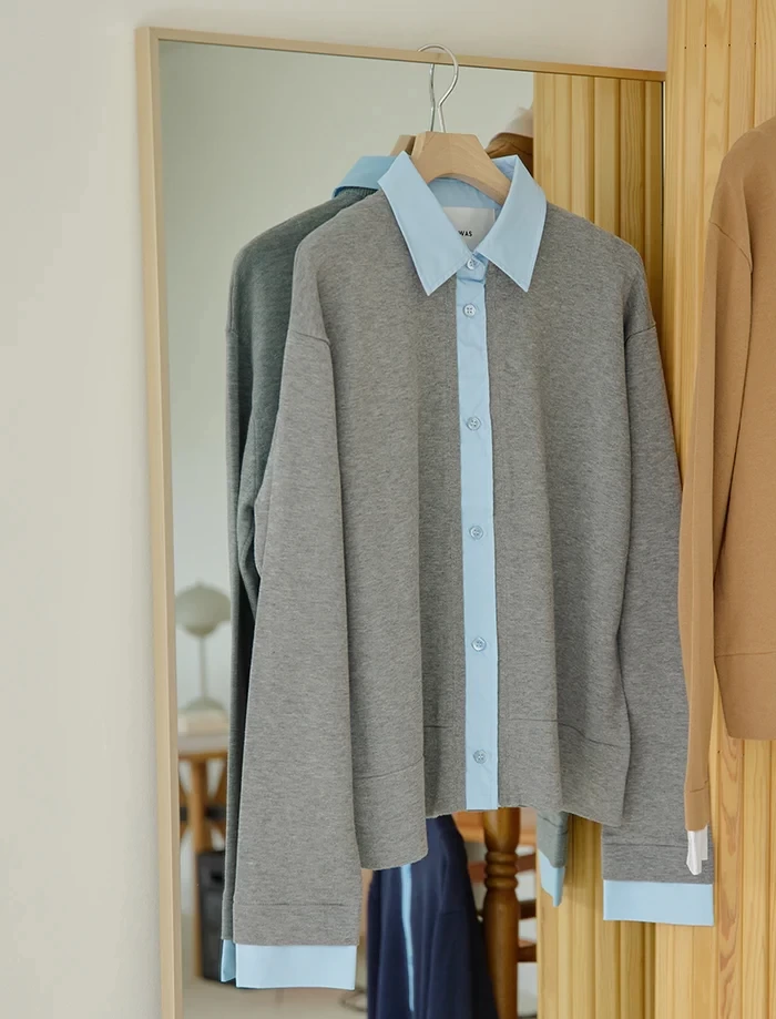 ADAWAS LAYERED-DETAIL SHIRT