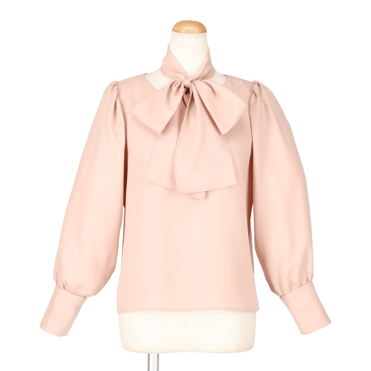 SugarlessCandy 【Juanne】Ribbon tie blouse