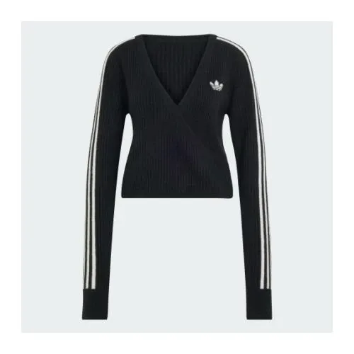 adidas ニット ラップアラウンド カーディガン
