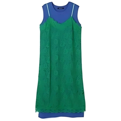 ROSE BUD レイヤードレースキャミワンピース