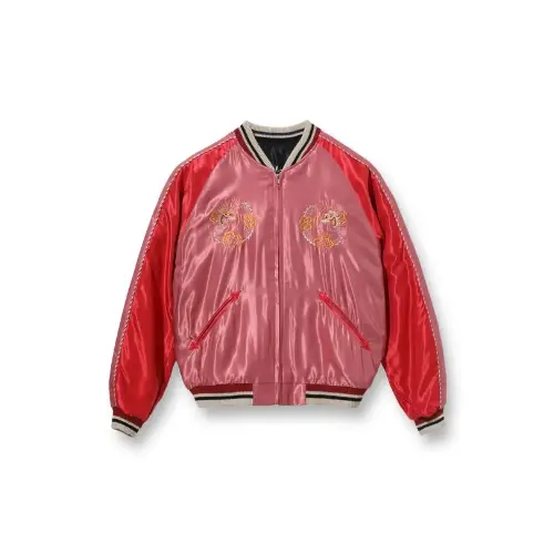 TAILOR TOYO Early 1950s Style Acetate Souvenir Jacket