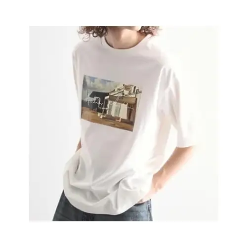 tk.TAKEO KIKUCHI アンドリューマクリア フォトTシャツ