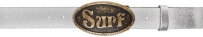 ERL Silver 'surf' Belt