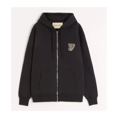 VALENTINO VGパッチ コットン フード付きスウェットシャツ
