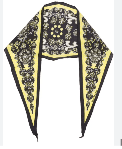 Acne Studios Paisley Diamond Shape Scarf