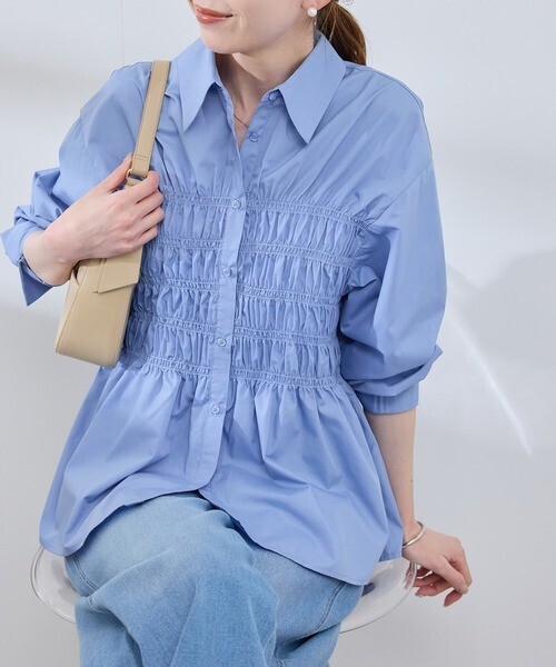 ROPE' PICNIC シャーリングシャツ