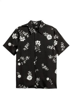 H&M リヨセル半袖シャツ