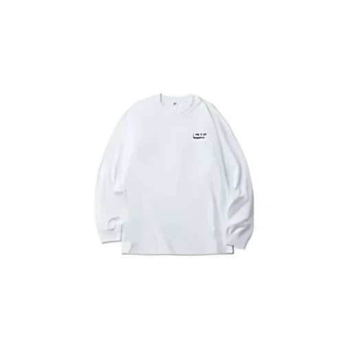 UNIQLO LifeWear magazine刺繍ウォッシュコットンクルーネックT