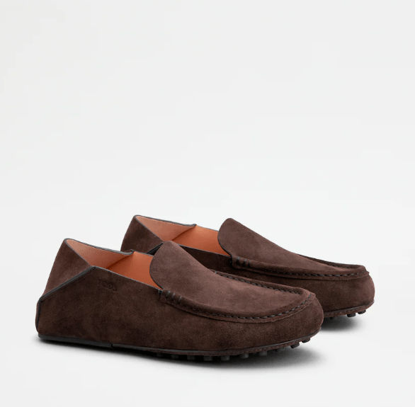 TOD'S スエード スリッパ ローファー