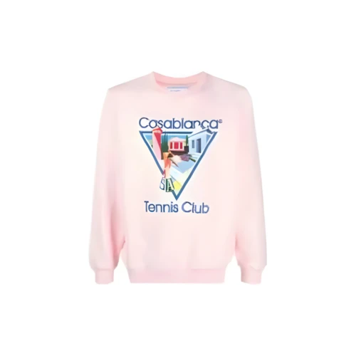 CASABLANCA LA JOUEUSE PRINTED SWEATSHIRT / 441:LA JOUEUSE