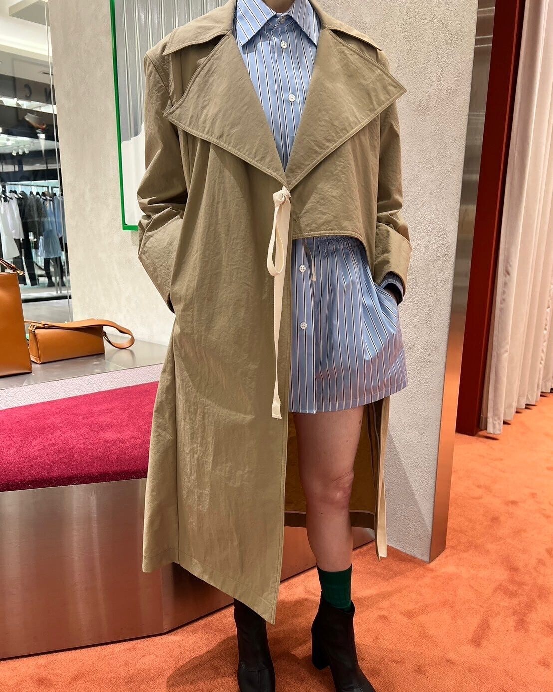 planc PANAMA TECHNICAL TRENCH COAT W