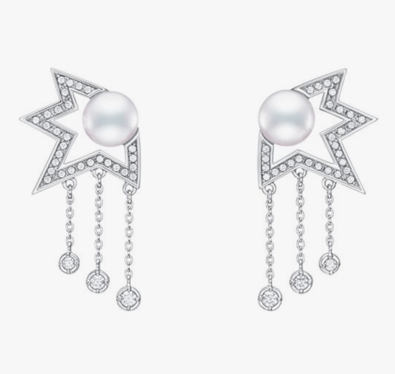 TASAKI コメット プラス ダイヤモンド パヴェ イヤリング
