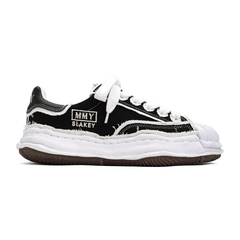 Maison MIHARA YASUHIRO "BLAKEY LOW" original sole overhanging canvas Low-Top snea