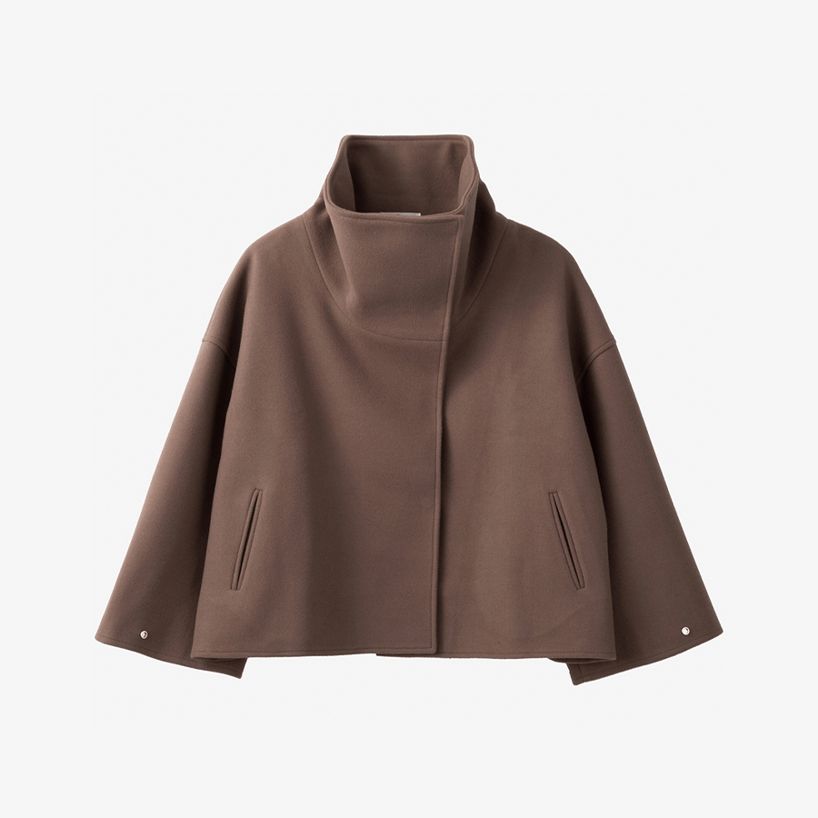 maison de Dolce. スタンドカラーコート【mocha】