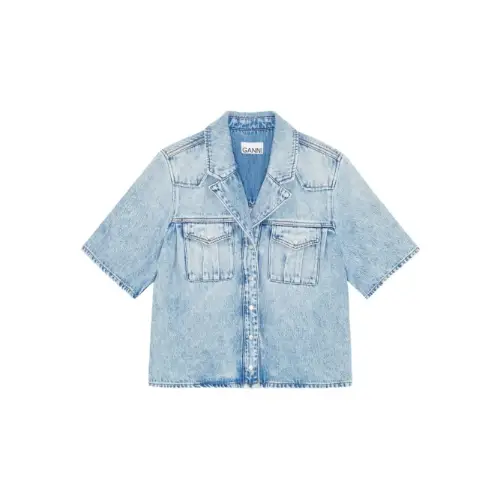 GANNI デニムシャツ