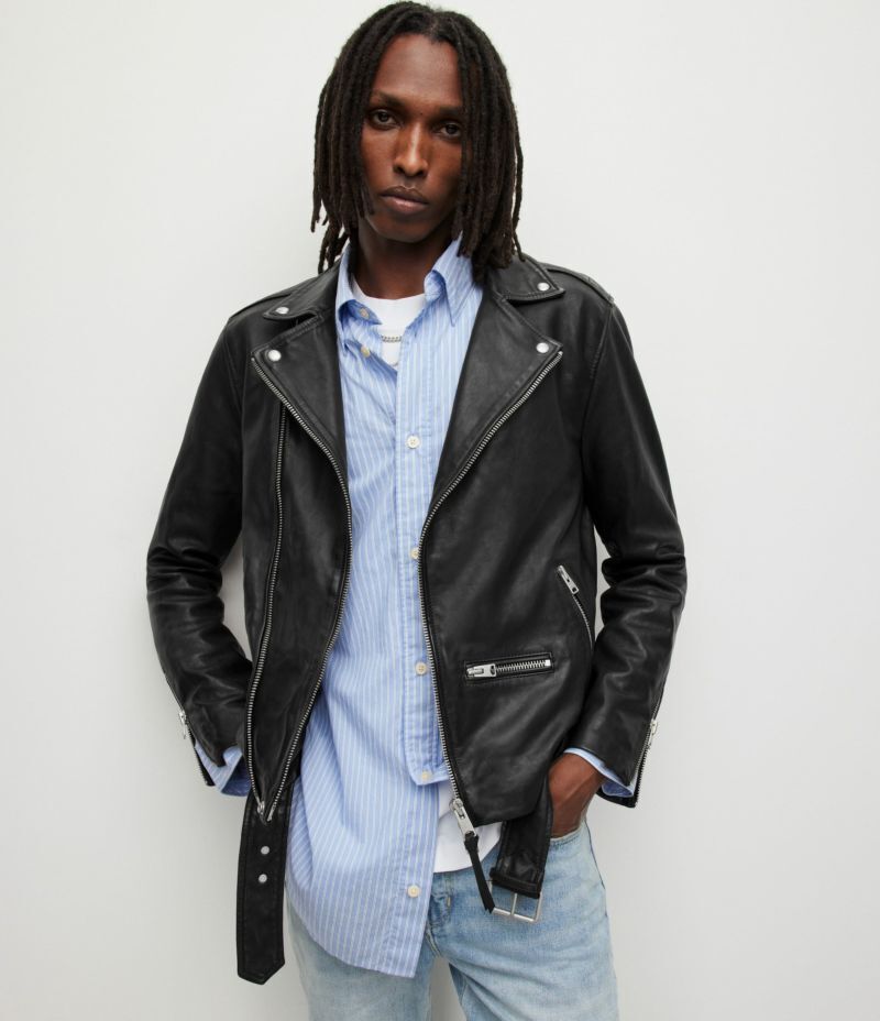 ALLSAINTS WICK LEATHER BIKER