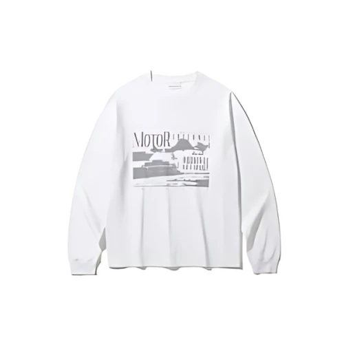 1993STUDIO Motor Speedway Long Sleeve_White