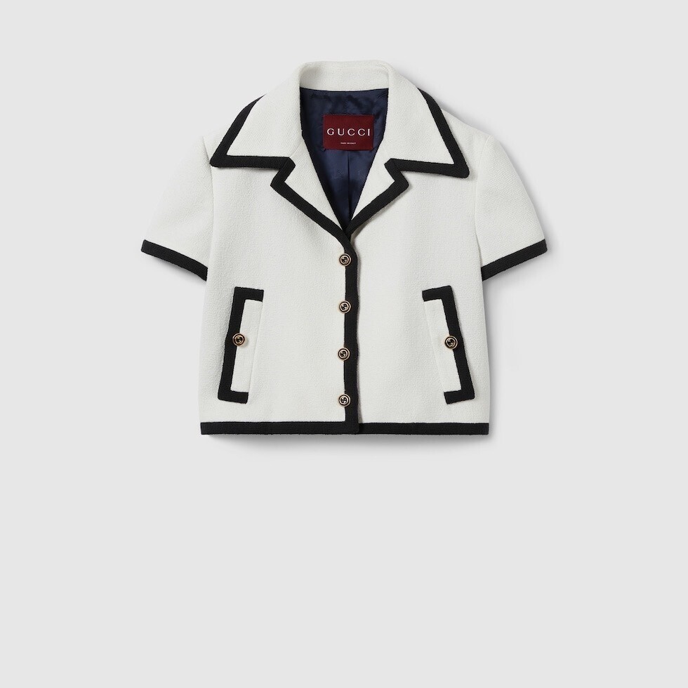 GUCCI コットンツイード ジャケット