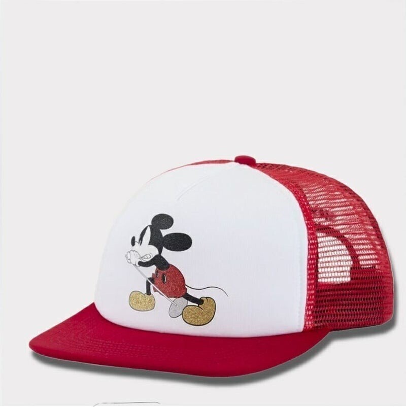 Supreme 2025AW Number (N)ine x Mickey Mouse Mesh Back 5-Panel
