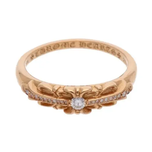 Chrome Hearts ベイビークラシックフローラルクロスリング