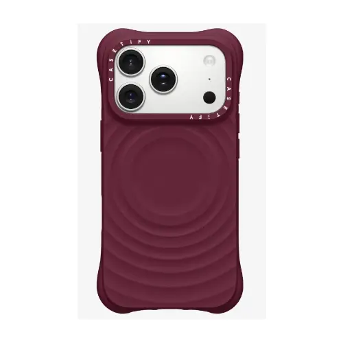 CASETiFY ウェーブ シリコンケース - マルベリー