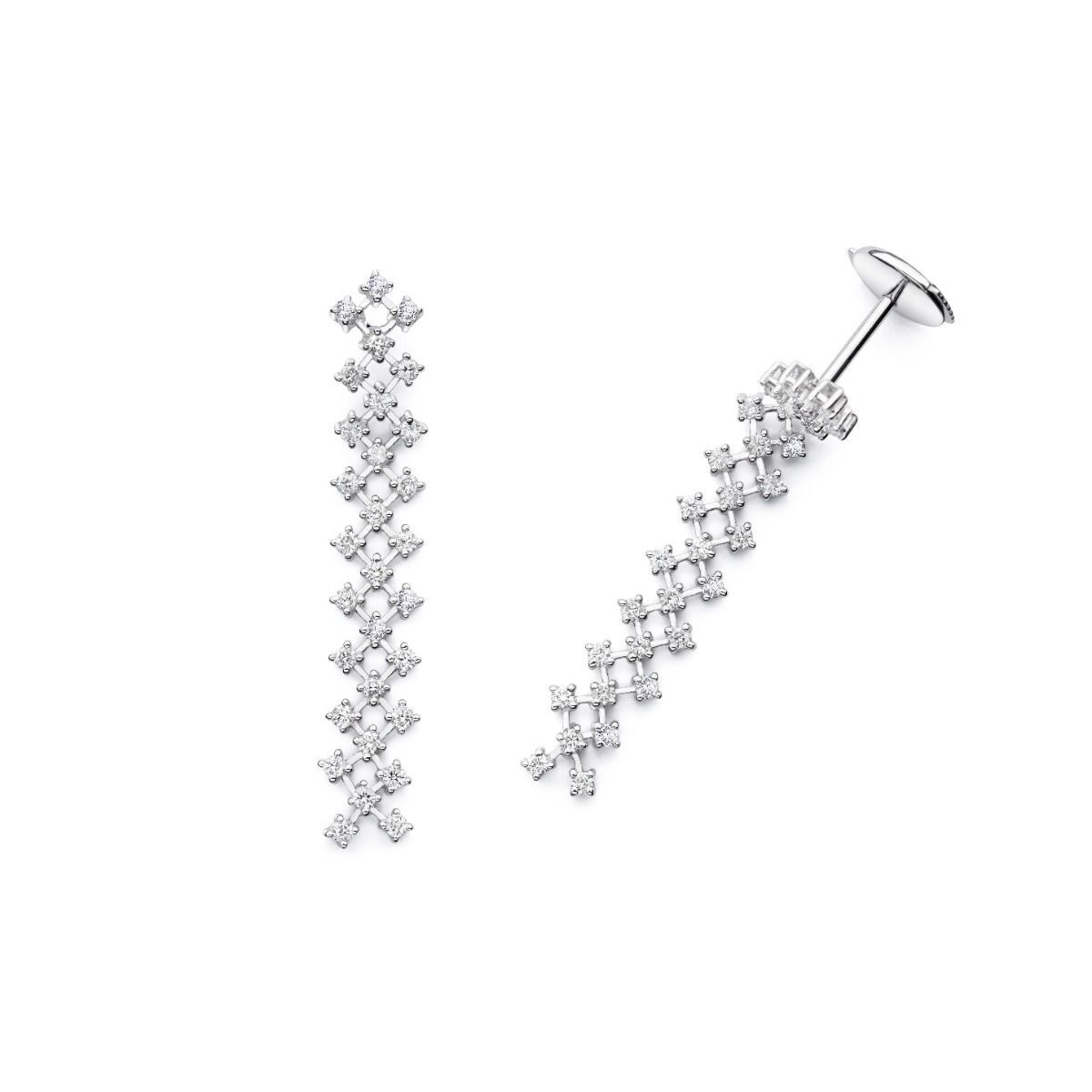 MAUBOUSSIN Boucles d'oreilles Transparence Divine