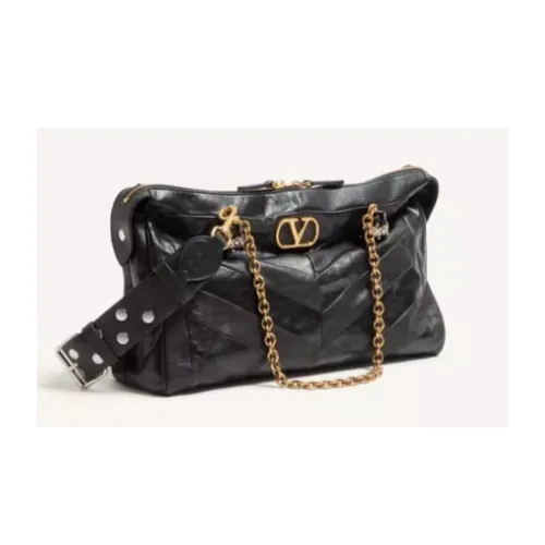 VALENTINO Valentino Garavani Panthea shoulder bag in nappa leather with chevron pattern