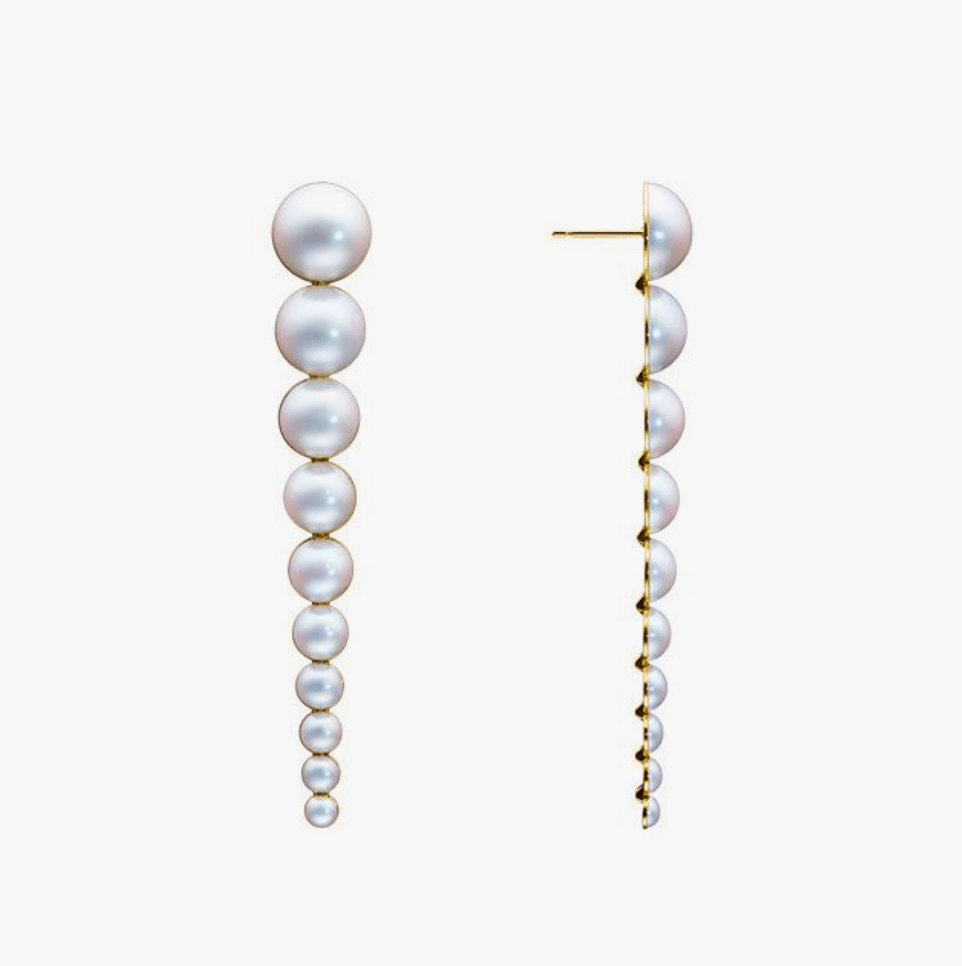 TASAKI スライスド イヤリング