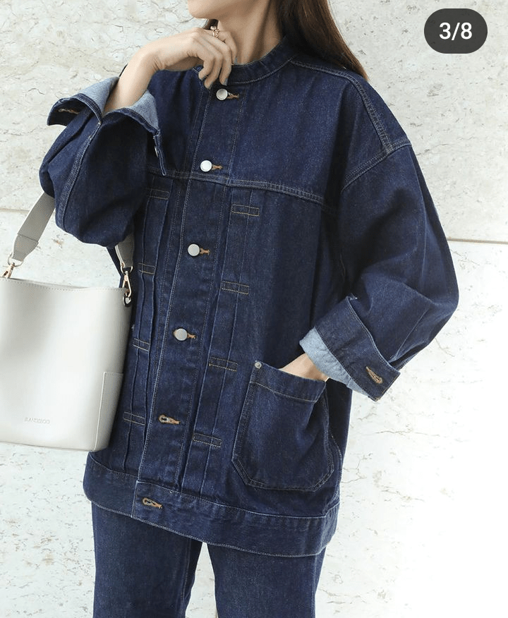 RANDEBOO Denim jacket × MARITAS DENIM