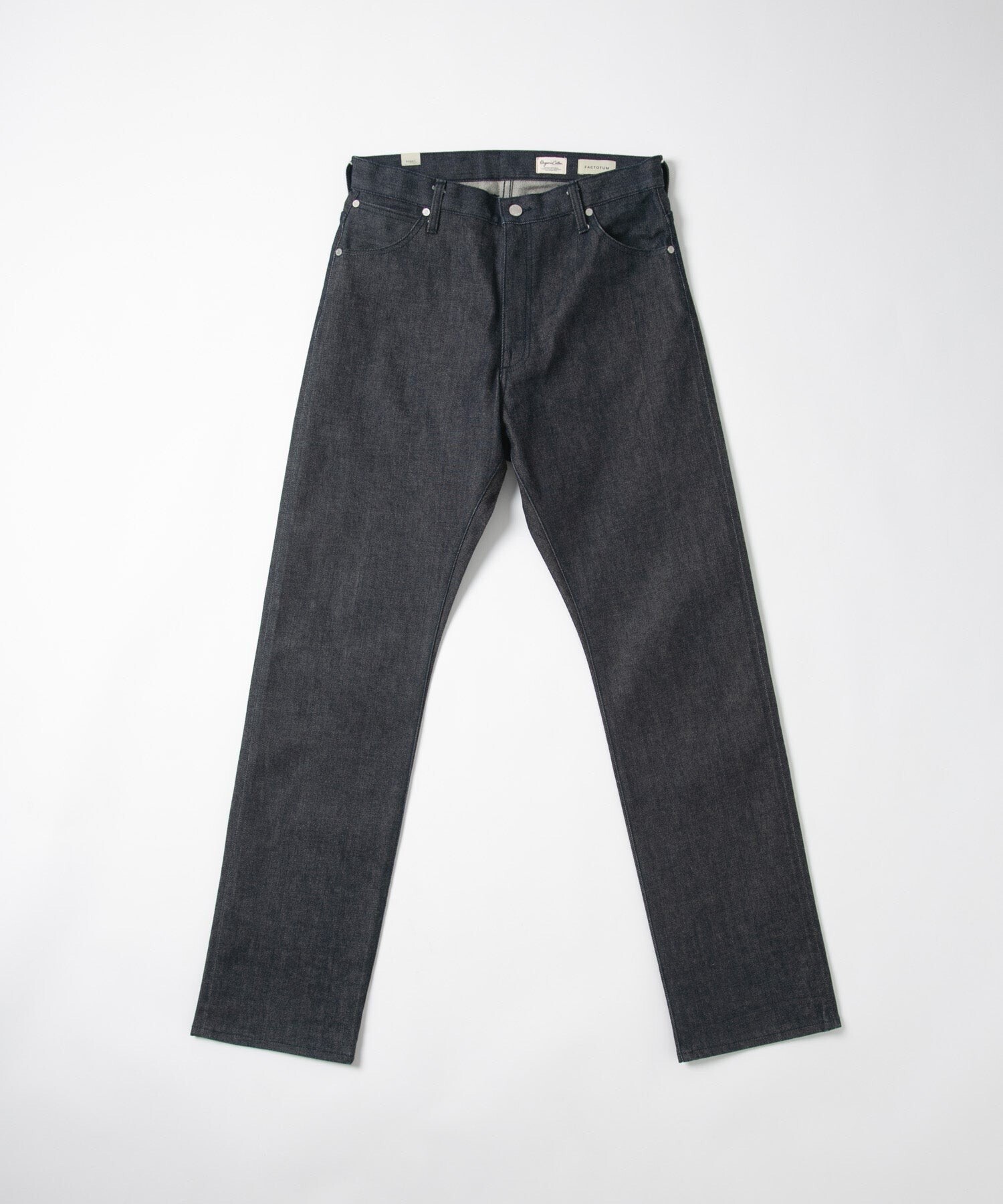 FACTOTUM Organic Denim Rigid Baggy ”Poul"