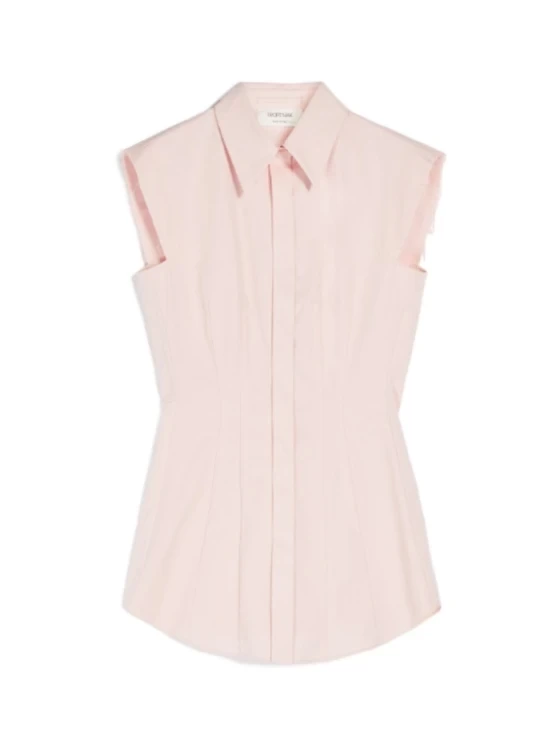 Sportmax Goloso sleeveless cotton shirt