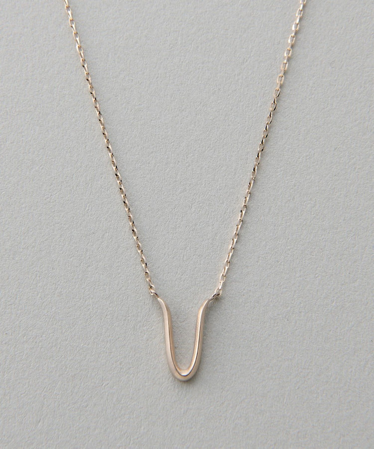 ete bijoux K18RBG トーン セミロング ネックレス