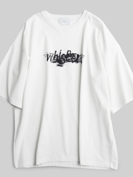remer loose graphic over Tee
