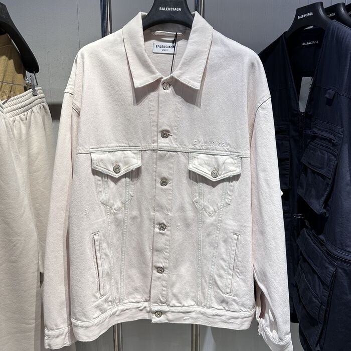 Balenciaga メンズ オーバーサイズ デニムジャケット