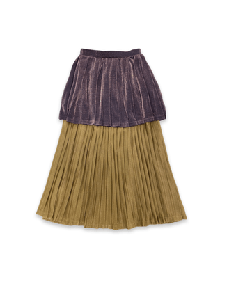 RRR 2way Glitter Pleats Skirt