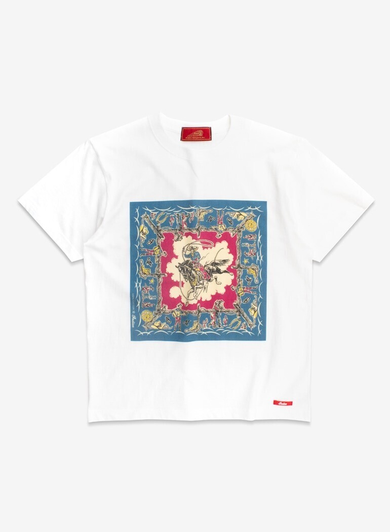 Indian S/S T-shirt "Bandana print Cowboy"