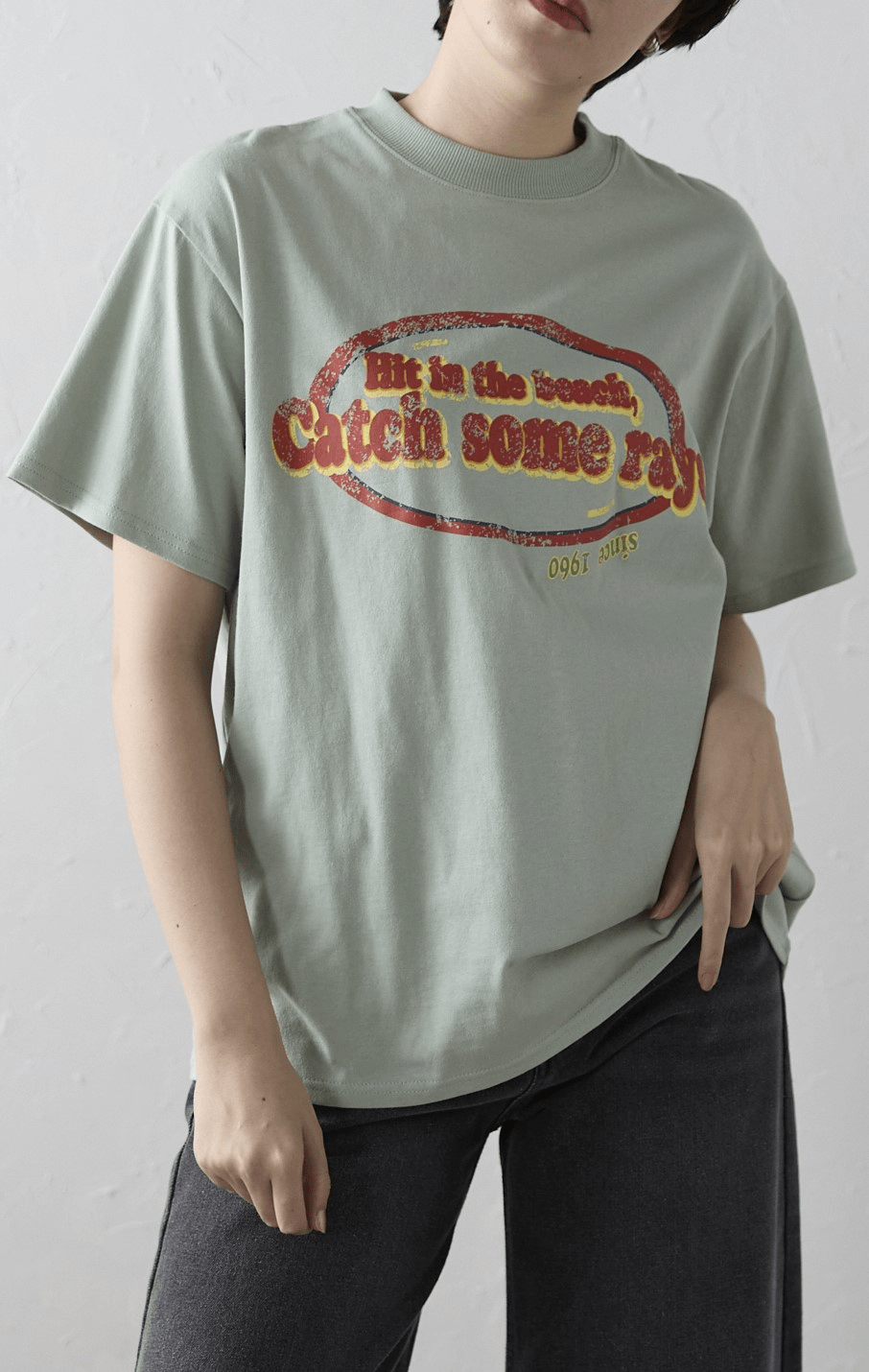 SOTT Tour LOGO loose T shirts ツアーロゴルーズT