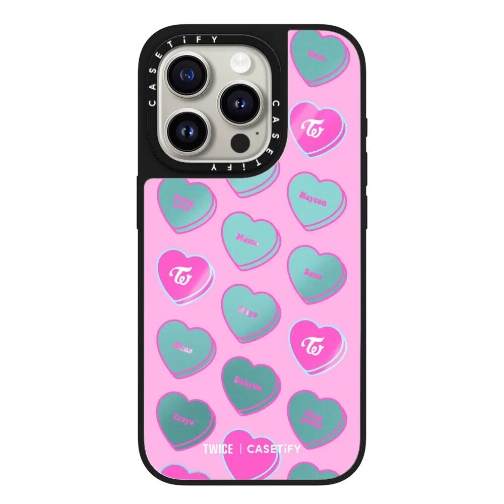 CASETiFY ONCE & TWICE Hearts Case