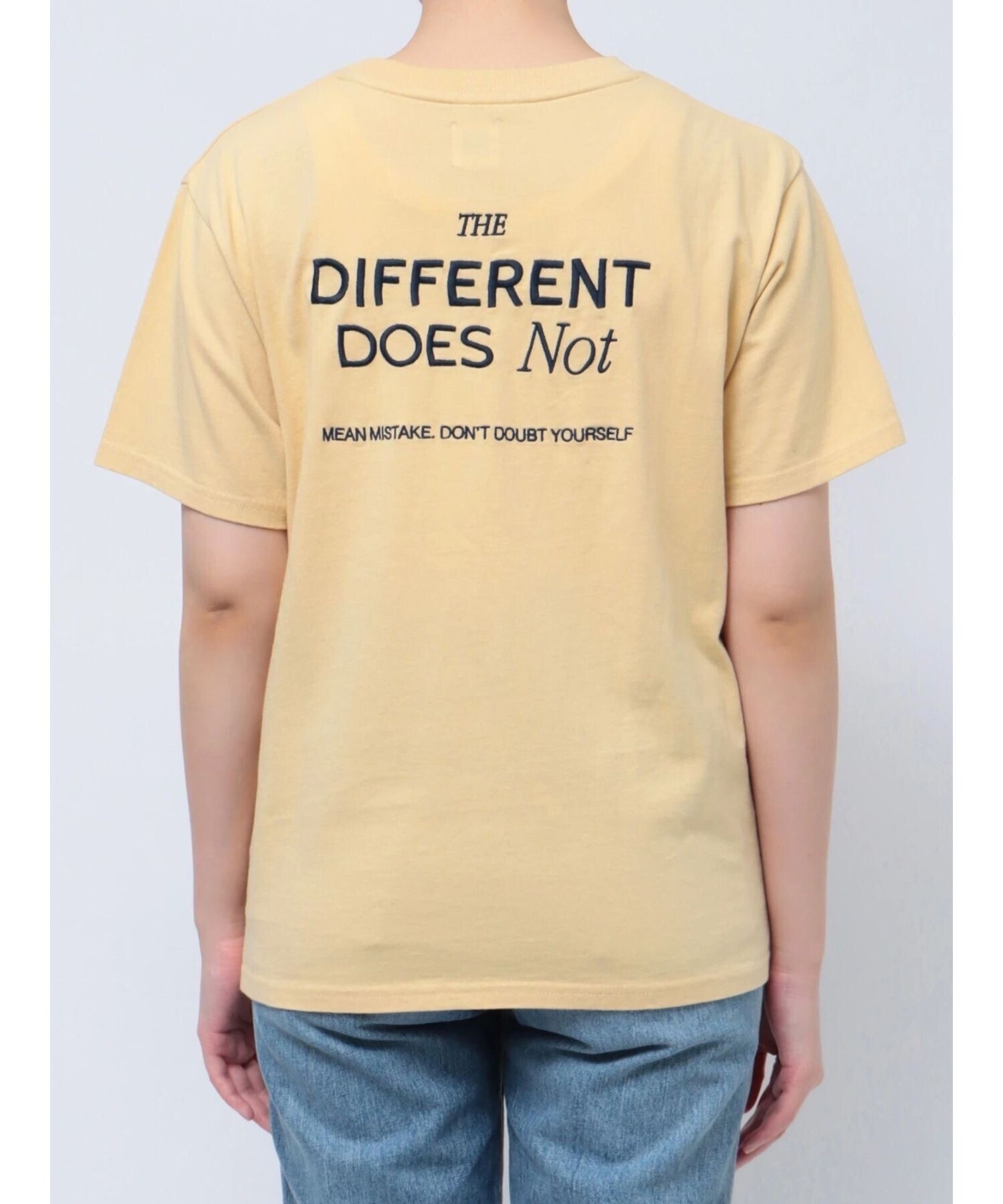 Ungrid カラーエンブロイダリーTee
