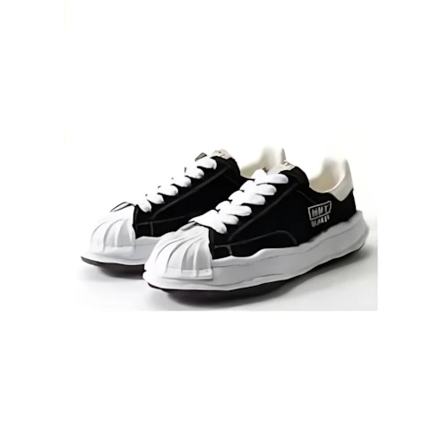 MIHARA YASUHIRO BLAKEY ORIGINAL SOLE CANVAS LOW-TOP
