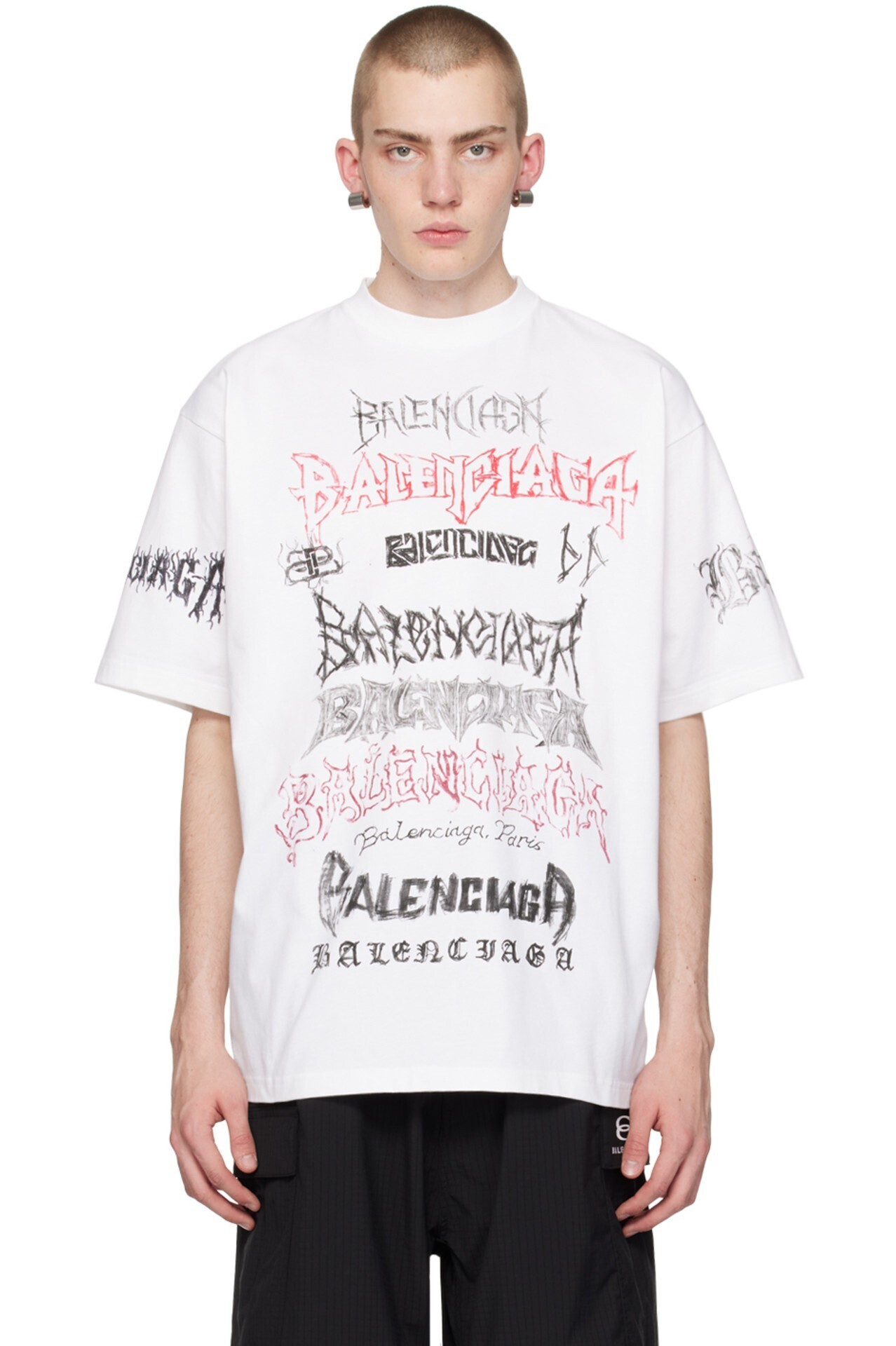 Balenciaga DIY Metal Tシャツ