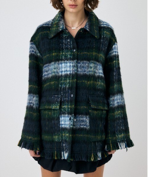 MOUSSY MIX シャツジャケット