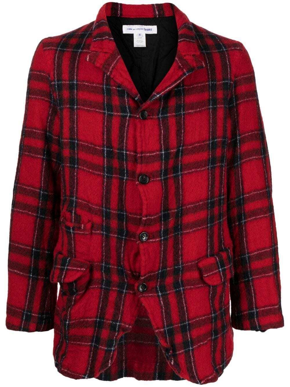 Comme Des Garçons Shirt チェック ジャケット