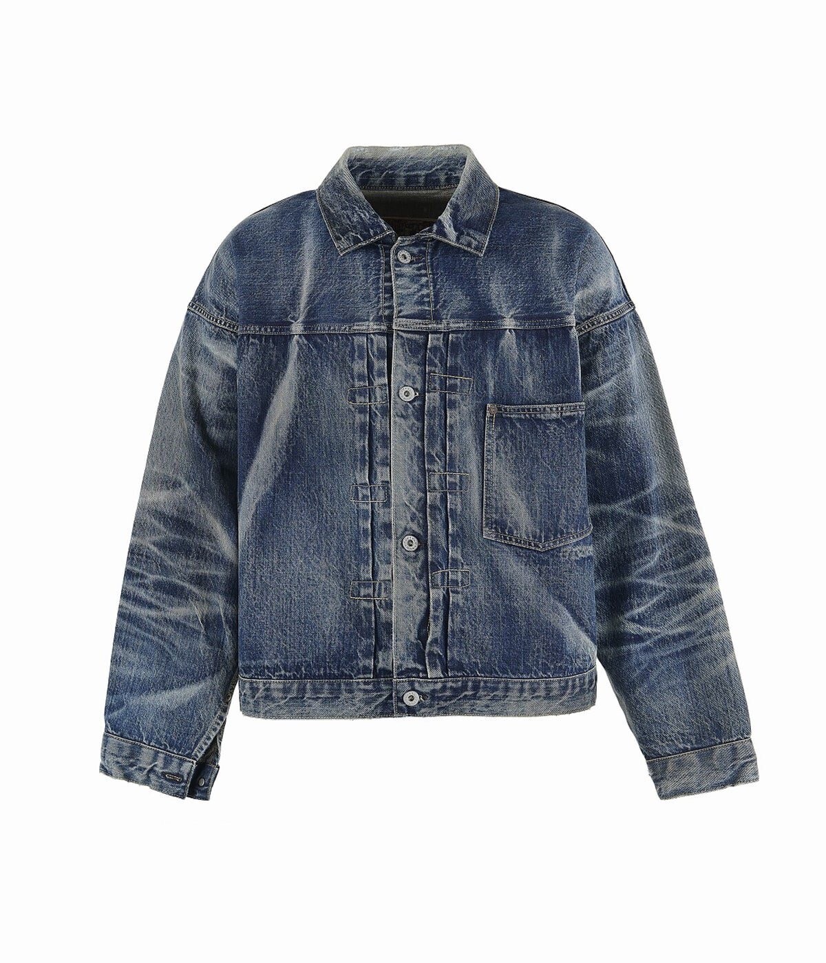 SAINT Mxxxxxx BJ_DENIM JACKET/DAMAGE