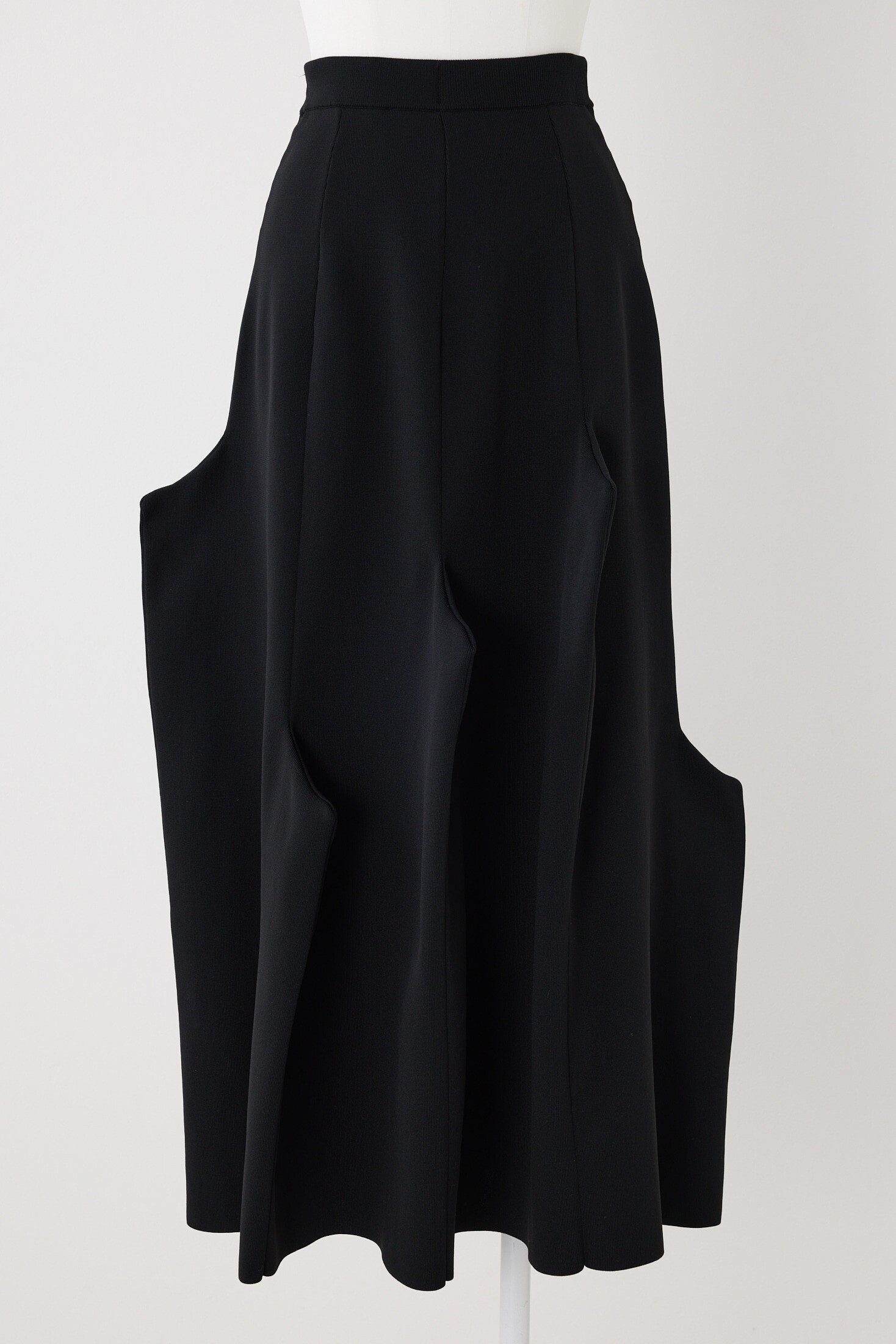 ENFOLD FLARE DRAPE SKIRT