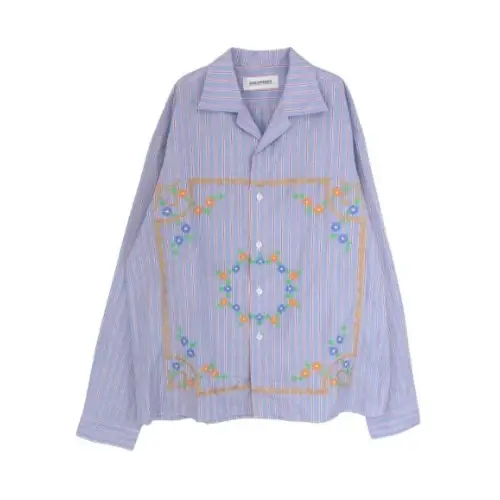 DISCOVERED THOMAS MASON FLOWER EMBROIDERY SHIRTS