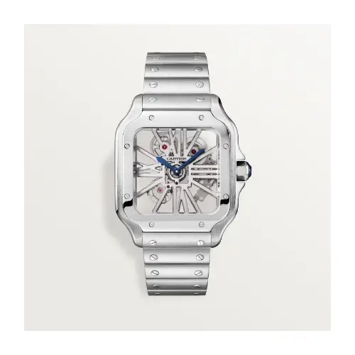 Cartier サントス ドゥ カルティエ スケルトンウォッチ