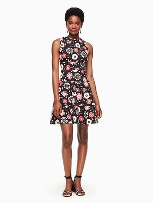 kate spade new york casa flora poplin dress