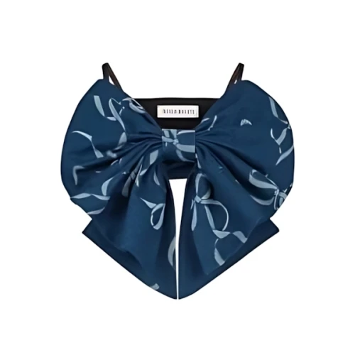 NINA RICCI DENIM BOW BRALETTE